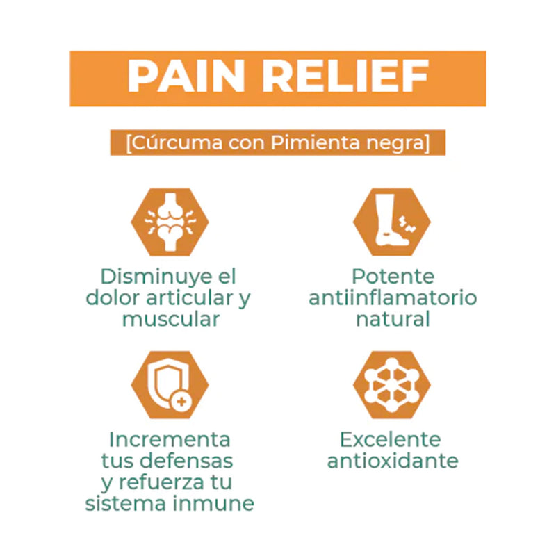 Pain Relief (Antiinflamatorio) - Extracto Sublingual x 30ml