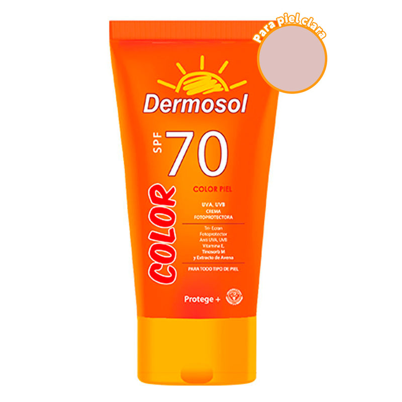 Protector Solar Dermosol Color SPF 70 x 70g
