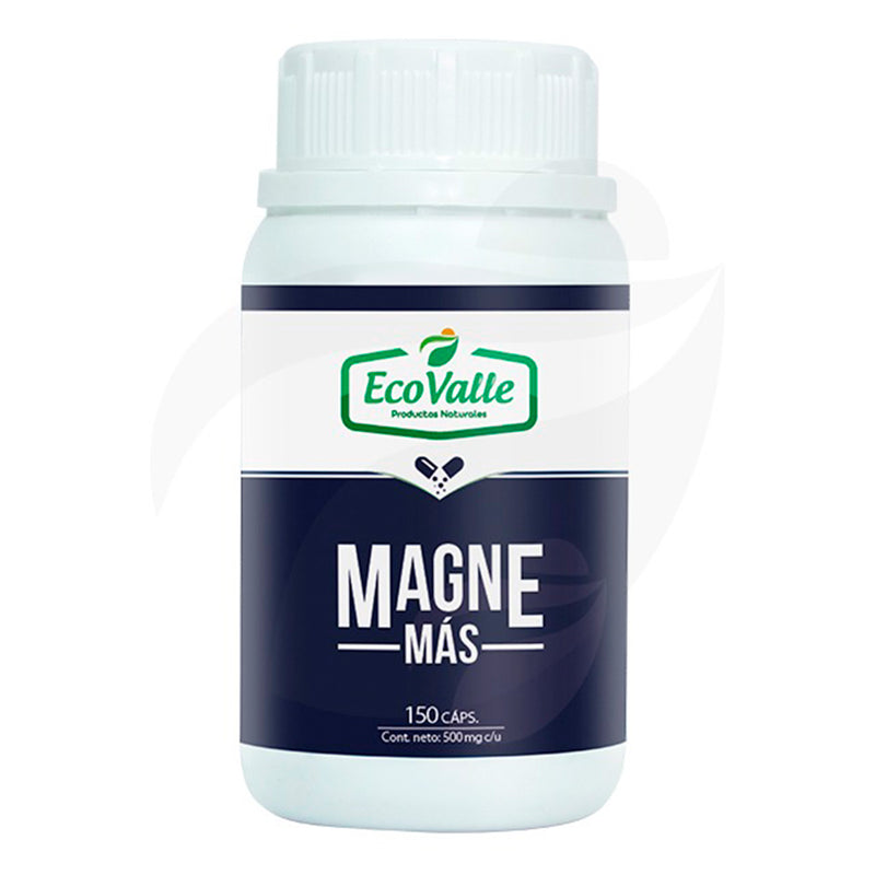 MagneMás Cloruro de Magnesio en cápsulas (150 x 500mg)
