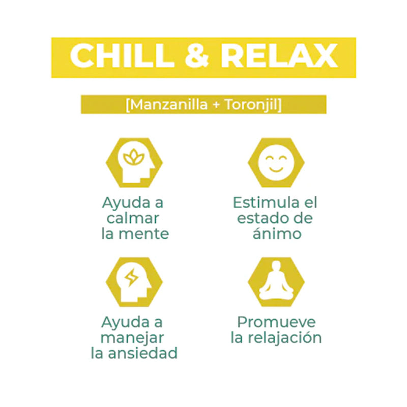 Chill and Relax (Relajante) - Extracto Sublingual x 30ml