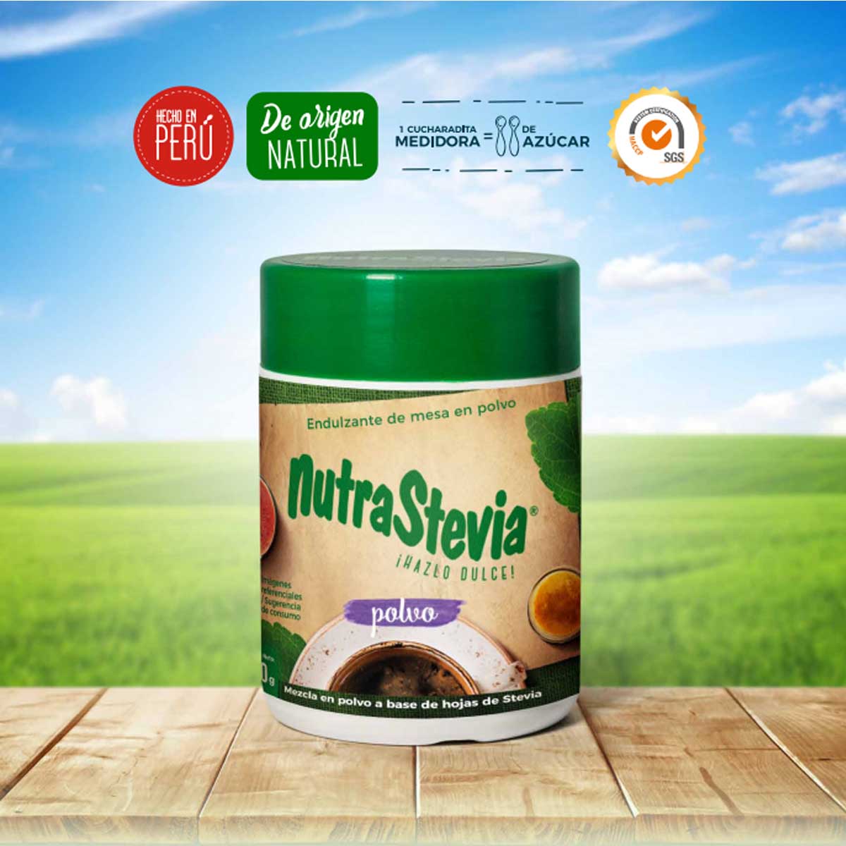 NutraStevia en polvo x 50g