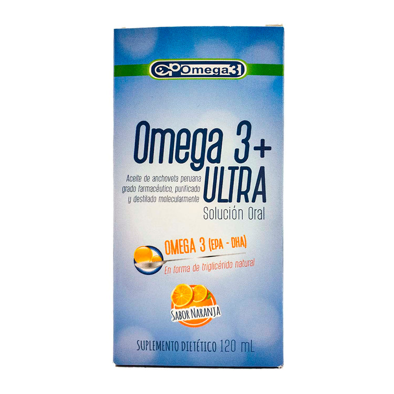Omega 3 Ultra (EPA + DHA) - Solución Oral x 120ml