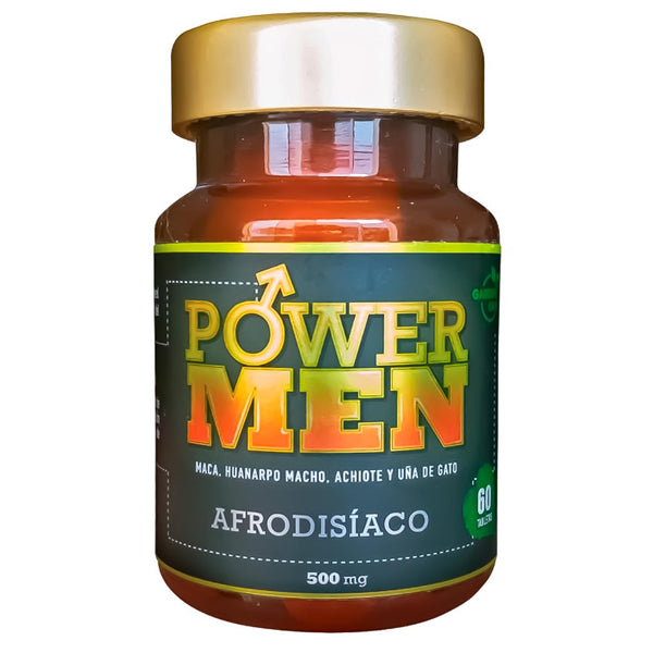 Power Men Afrodisíaco en cápsulas (60 x 500mg)
