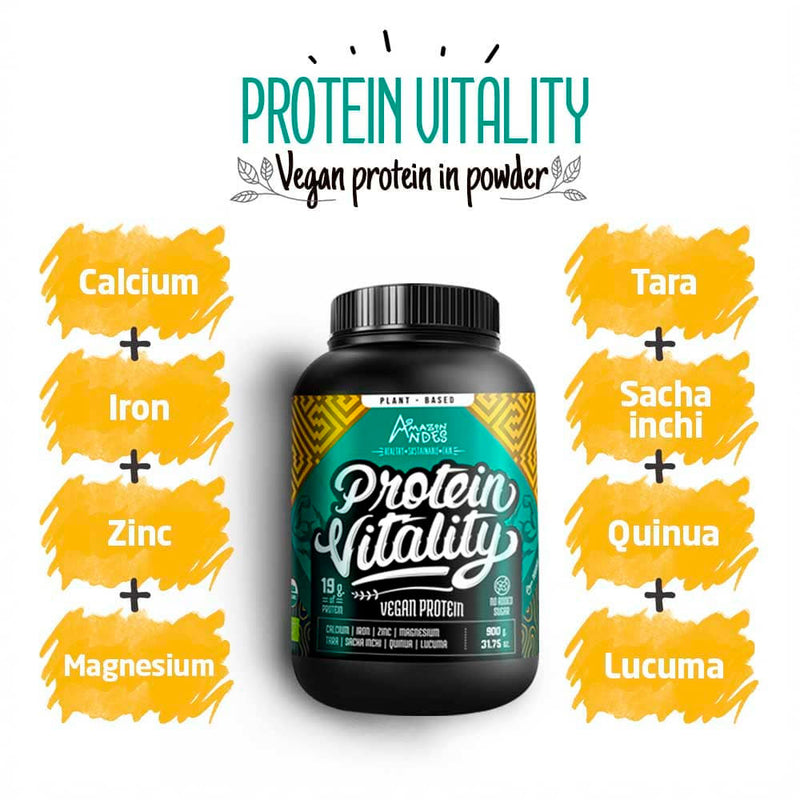 Protein Vitality - Proteína Vegana x 900g