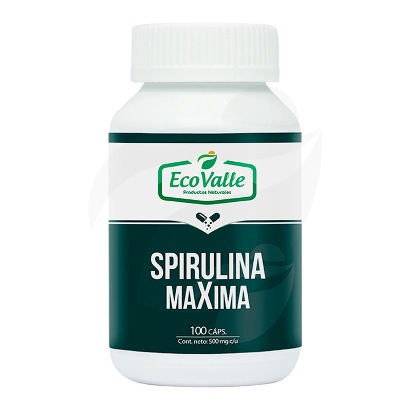 Espirulina Máxima en cápsulas (100 x 500mg)