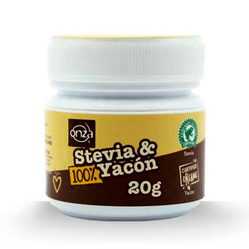Stevia y Yacón Orgánico en polvo x 20g