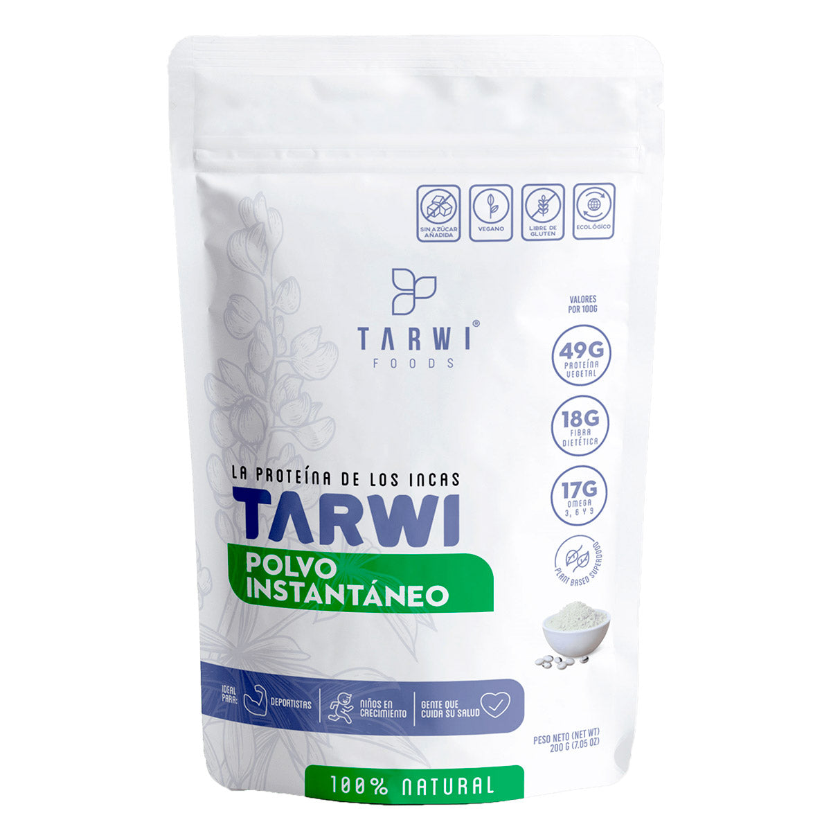 Tarwi Orgánico En Polvo X 250g