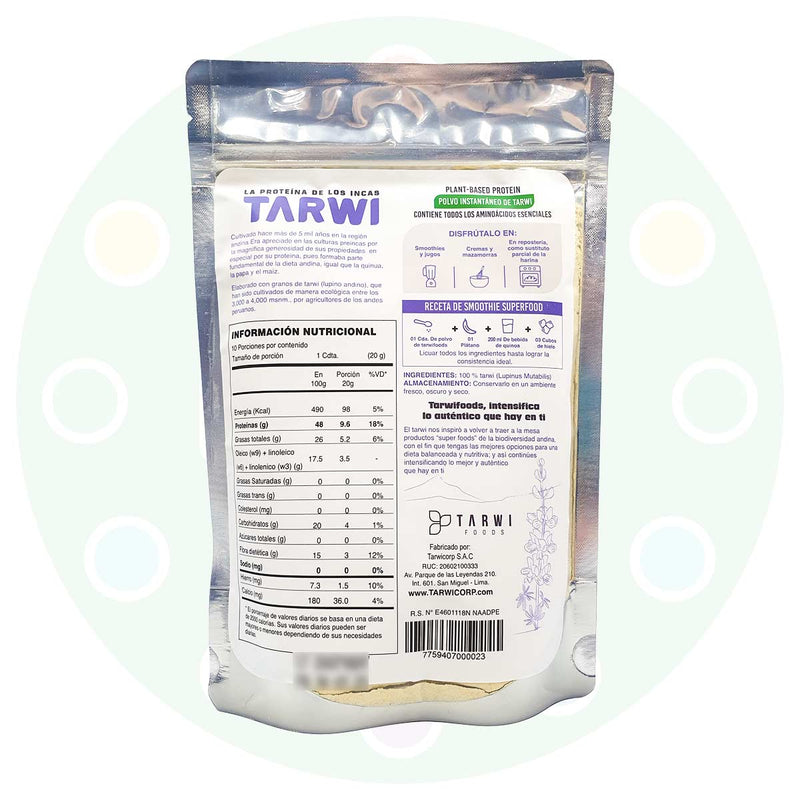 Tarwi en polvo x 250g