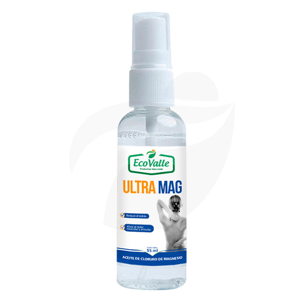UltraMag Aceite de Cloruro de Magnesio en spray x 55ml